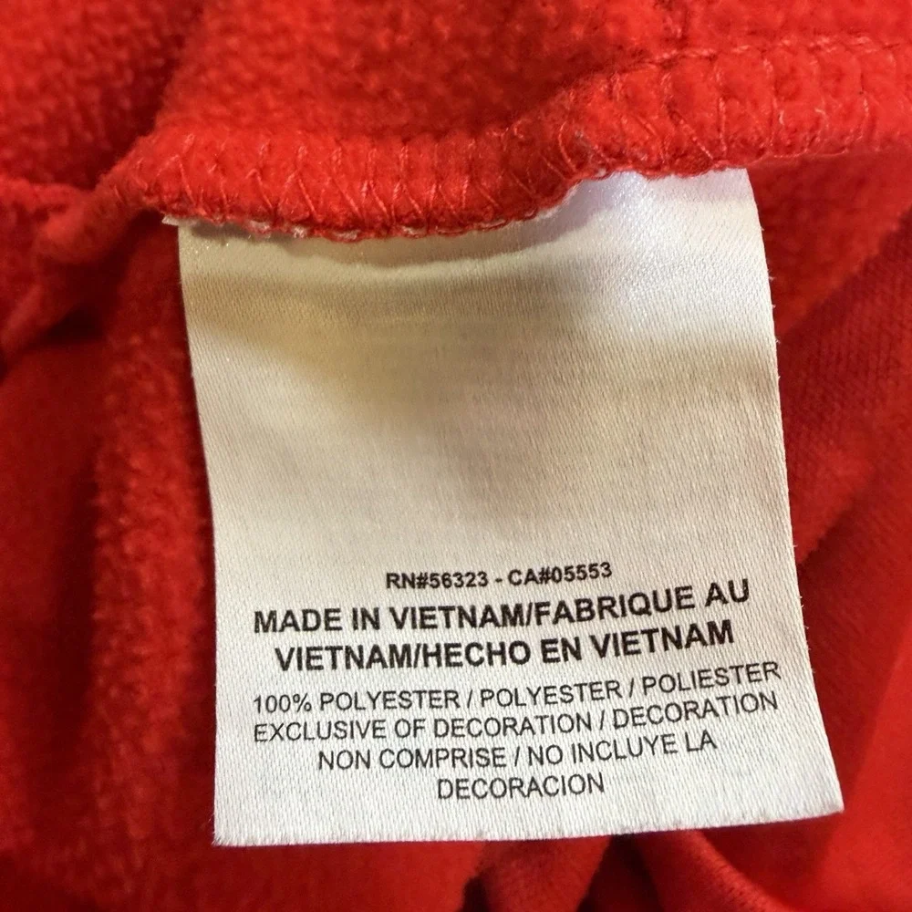 Nike‎ Jordan Dri-FIT Air Fleece Size L Pullover Hoodie Gym Red Jump man Pockets